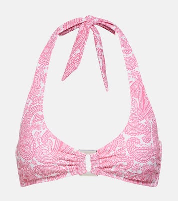 Haut de bikini Ischia imprimé | Heidi Klein