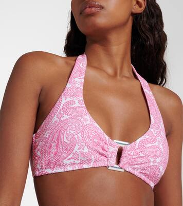 Haut de bikini Ischia imprimé | Heidi Klein