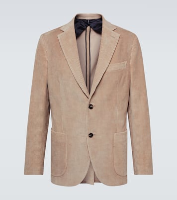 Cotton corduroy blazer | Slowear
