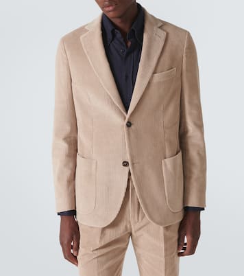 Cotton corduroy blazer | Slowear