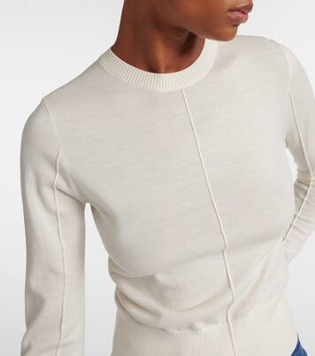 Pull raccourci en laine | Chloé