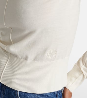 Pull raccourci en laine | Chloé