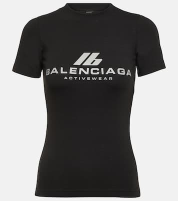 T-shirt in jersey di misto cotone | Balenciaga