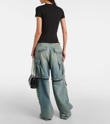 T-shirt in jersey di misto cotone | Balenciaga