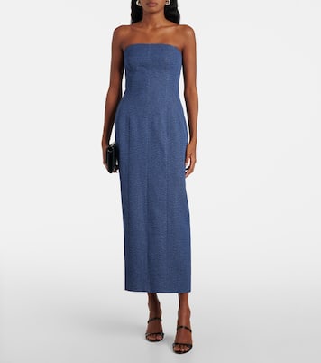 Midikleid Alba aus Denim | Tove