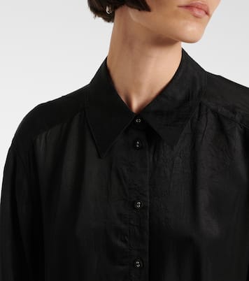 Robe chemise White Label Nelson en coton | Proenza Schouler