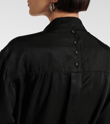 Robe chemise White Label Nelson en coton | Proenza Schouler