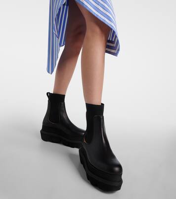 Chelsea Boots aus Leder | Sacai