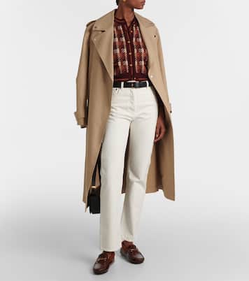 Mokassins aus Leder mit Shearling | Tod's