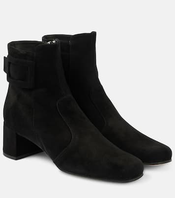 Ankle Boots Très Vivier 45 aus Veloursleder | Roger Vivier