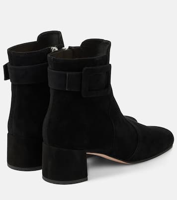 Ankle Boots Très Vivier 45 aus Veloursleder | Roger Vivier