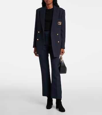 Ankle Boots Très Vivier 45 aus Veloursleder | Roger Vivier