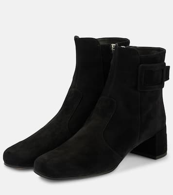 Ankle Boots Très Vivier 45 aus Veloursleder | Roger Vivier