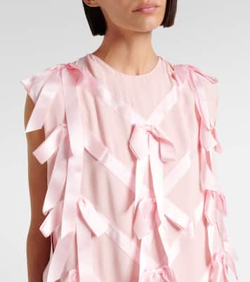 Ribbon midi dress | Prada