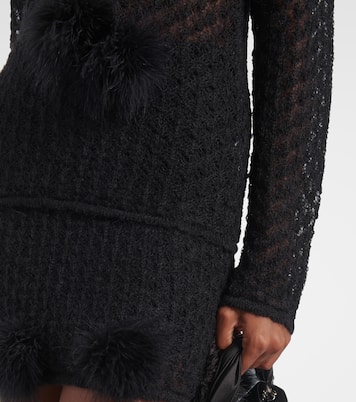 Top aus Häkelstrick | Blumarine