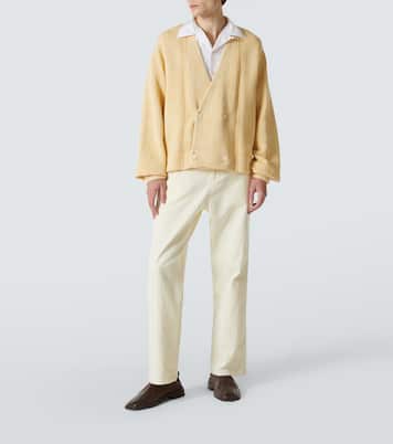 Cotton straight pants | Bode