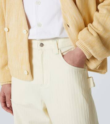 Cotton straight pants | Bode