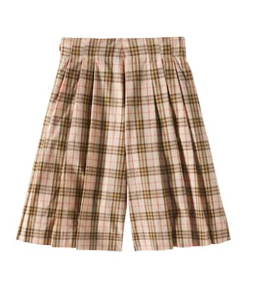 Bermuda-Shorts Burberry Check aus Baumwolle | Burberry Kids