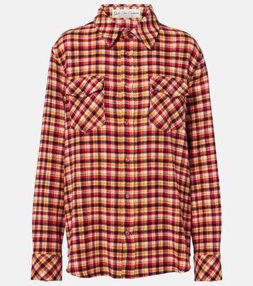 Time plaid cashmere shirt | God's True Cashmere