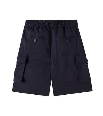 Cotton gabardine shorts | Dolce&Gabbana Kids