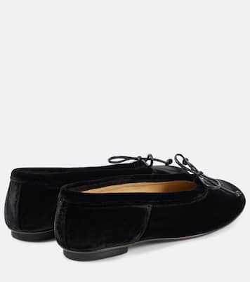 Mica velvet ballet flats | Le Monde Béryl
