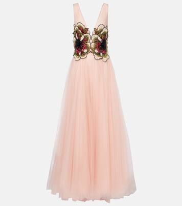 Arion sequined tulle gown | Costarellos