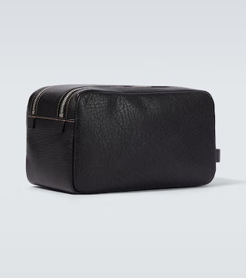 Trousse de toilette en cuir | Brunello Cucinelli
