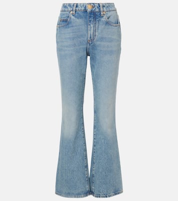 Jeans bootcut de tiro bajo | Balmain