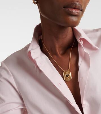 Collar Heart de oro de 18 ct con diamantes | Marie Lichtenberg