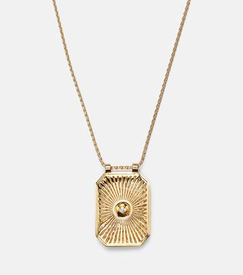 Collar Heart de oro de 18 ct con diamantes | Marie Lichtenberg