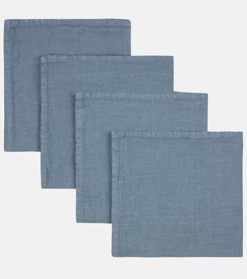 Set of four linen napkins | Once Milano