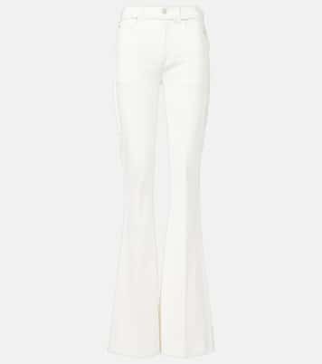 High-rise bootcut jeans | McQueen