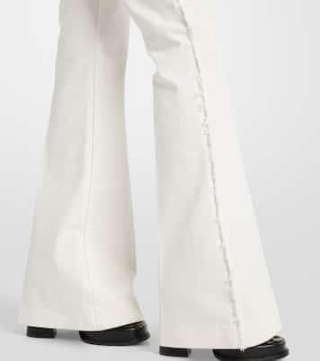 High-rise bootcut jeans | McQueen