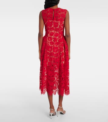 Floral lace cocktail dress | Self-Portrait