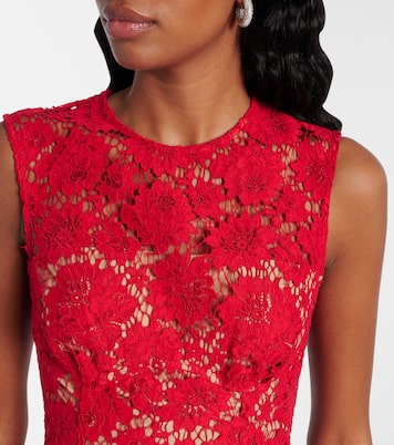 Floral lace cocktail dress | Self-Portrait