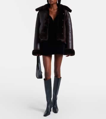 Wendbare Jacke aus Shearling | David Koma