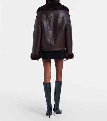 Wendbare Jacke aus Shearling | David Koma