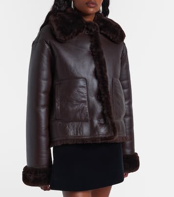 Wendbare Jacke aus Shearling | David Koma