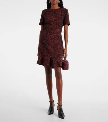 Stella Iconics silk cady minidress  | Stella McCartney