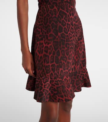 Stella Iconics silk cady minidress  | Stella McCartney