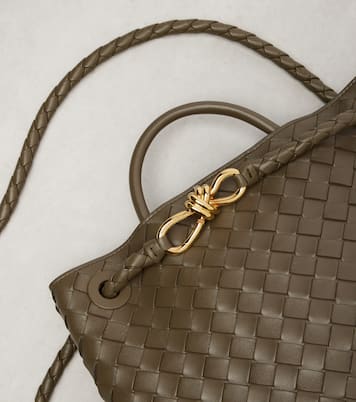 Sac Andiamo Medium en cuir Intrecciato | Bottega Veneta