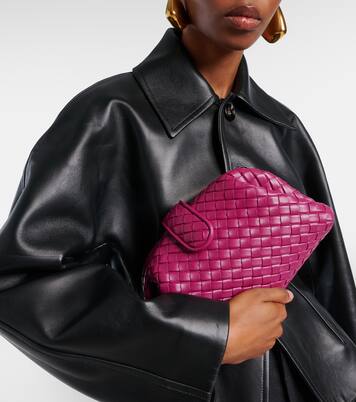 Lauren 1980 Small leather clutch | Bottega Veneta