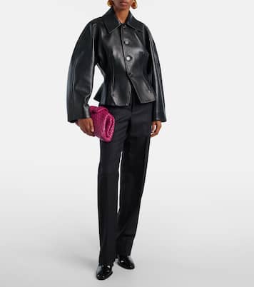 Lauren 1980 Small leather clutch | Bottega Veneta