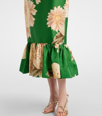 Bedrucktes Midikleid Sage | Alémais