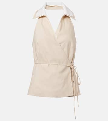 Top Campbell aus Leinen | Simkhai