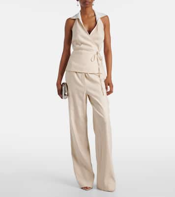 Top Campbell aus Leinen | Simkhai