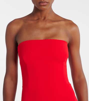 Robe longue bustier Helena | Solace London