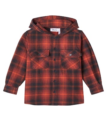 Rizz checked cotton jacket | Molo