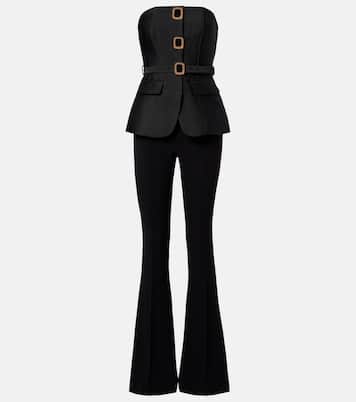 Jumpsuit aus Taft  | Self-Portrait