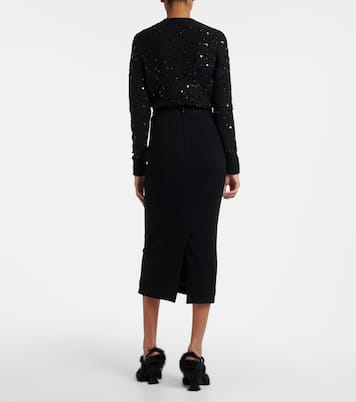 Jupe crayon en laine vierge | Dolce&Gabbana